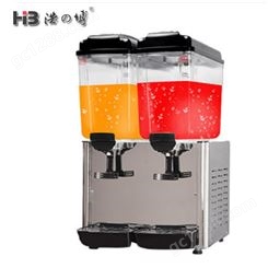 hopoot浩博果汁机 双缸冷热果汁机 工厂发货批发销售