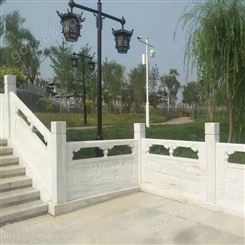 草白玉栏杆安装-草白玉石栏杆施工方案-曲阳县聚隆园林雕塑