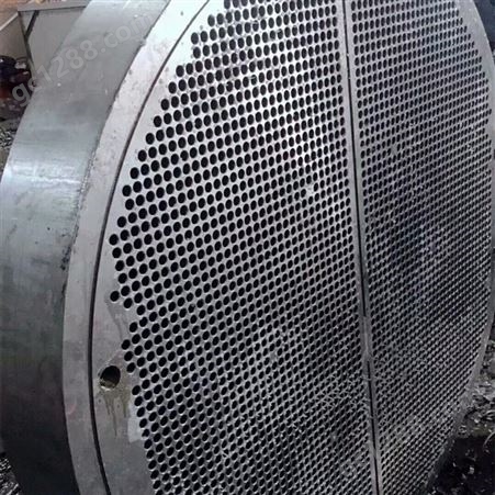 河北鹏翔厂家定制 压力容器管板 精钻孔管板 管板法兰配套加工