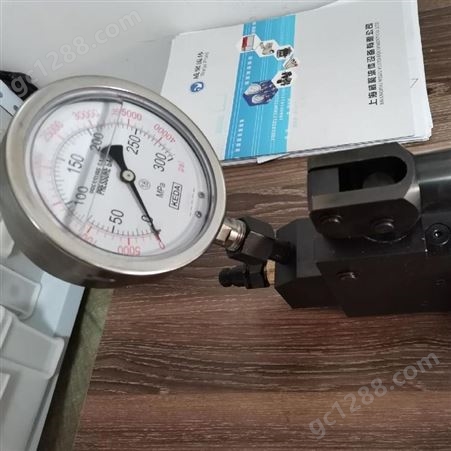 KEDA超高压手动液压泵 手动油泵 大排量手动泵便携式液压工具加压 250MPA