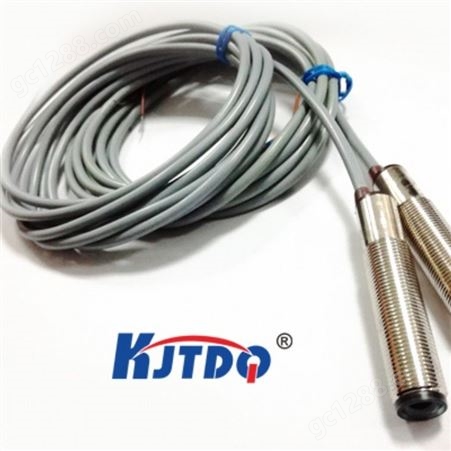 KJTDQ/凯基特 耐高温光电开关M18对射式PNP/NPN 常开 常闭传感器
