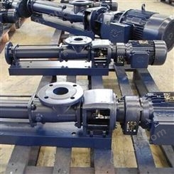 高压螺杆泵 厂家定制 泥污螺杆泵 兴东高温油泵 G型单螺杆泵
