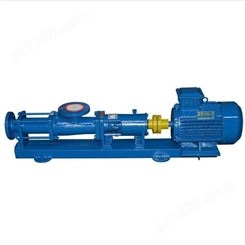 G型单螺杆泵 G20-1 厂家供应 质量保证 压滤机上料进料泵