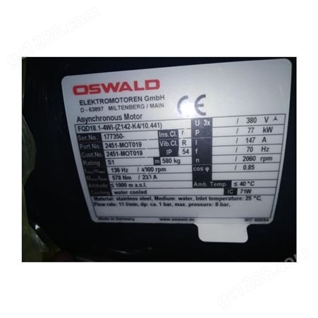 oswald电机扭矩马达FQD18.1-4WI