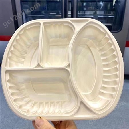 塑料热成型机 玉米淀粉可降解餐盒 PLA可降解餐盒成型设备宏华