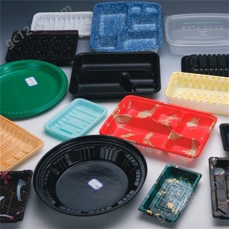 塑料热成型机 玉米淀粉可降解餐盒 PLA可降解餐盒成型设备宏华