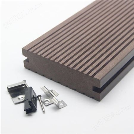 木塑地板 凉亭木塑地板 吸音效果好隔音性能佳易于清洁和打理