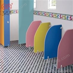 幼儿园小朋友卫生间小便挡板厕所挡板洗手间隔断隔板防潮防水