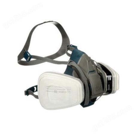 3M6500QL快扣版硅胶防毒面具舒适性防粉尘喷漆面罩防护面具半面罩