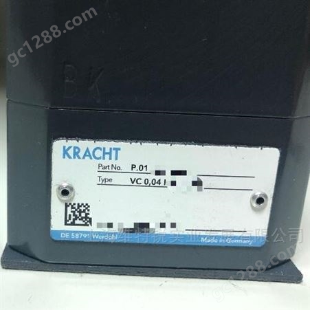 德国Kracht流量计VCA 2FC R1型号齐全