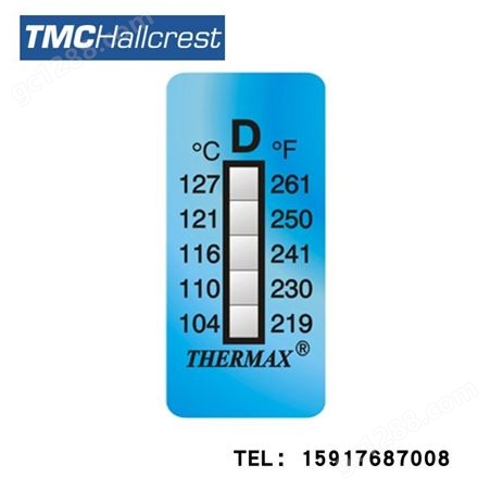 英国TMC THERMAX温度美五格A  37-46度 99-115度 热敏试纸