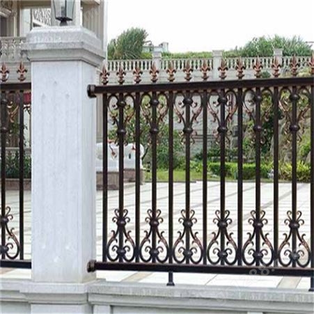 兴隆 铝艺庭院护栏 别墅铝艺护栏 广西 农村围墙护栏品质可靠
