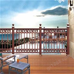 别墅庭院露台阳台防护栏杆 小区欧式铝合金铝艺阳台护栏按需定制