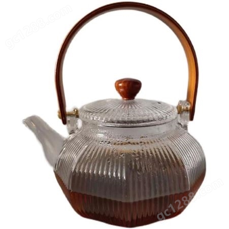 出口  日式筋纹  玻璃茶具   竖条纹玻璃茶杯  茶具  水杯  洋酒ins风  玻璃茶器