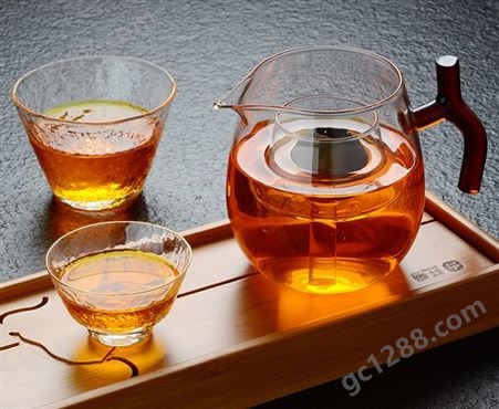 耐热高温玻璃   小青柑煮茶壶   玻璃公道杯 煮茶器 闻香杯  套装茶具