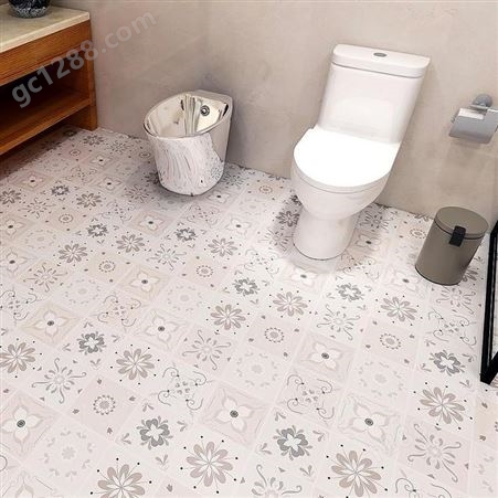 加厚厨房地面贴纸卫生间浴室瓷砖自粘防水防滑耐磨装饰地板贴纸