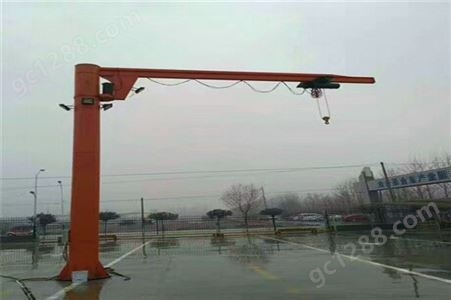 3吨电动立柱式悬臂吊 规格多样  性能稳定 结构简单