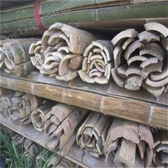 大量批发竹片  参地用 工地用养殖业用的毛竹片