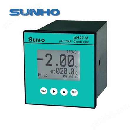 SUNHO/先河PH221A工业在线酸碱度/氧化还原电位PH/ORP成套分析仪