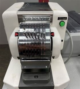 日本打日期数字的机器NEWKON新光电动针孔机112-906定制打孔机