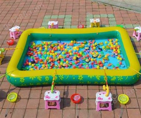 捷迈 趣味嘉年华钓鸭池室外活动儿童团建游戏设备 租赁