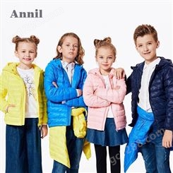 品牌童装折扣加盟 杭州童装休闲时尚货品 安娜尔