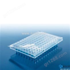 96孔半裙边PCR板 + 定量PCR高透膜,781375 + 781225 781234