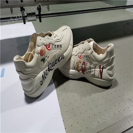 理光G6不规则运动鞋LOGO平板打印机 鞋子3D图案UV打印机