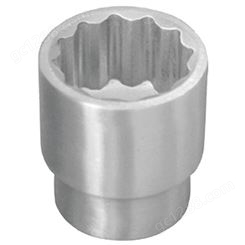 WEDO维度304不锈钢工具十二角套筒/套管/梅花套筒 不锈钢套筒头 1/2方/寸ST8501-6