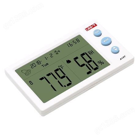 优利德（UNI-T）A13T 数显温湿度仪数字电子温度计湿度计测温仪