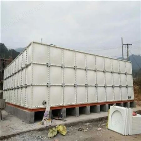 川胜内蒙古呼市玻璃钢水箱 消防水箱组合式玻璃钢保温水箱