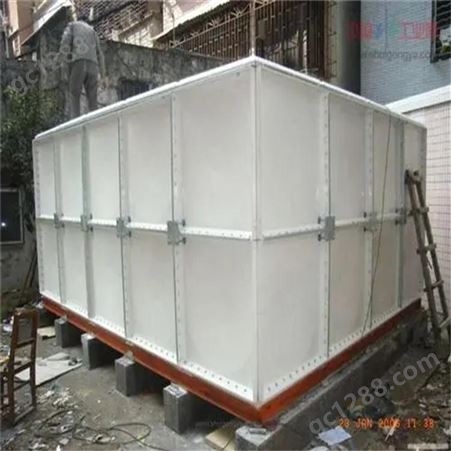 川胜玻璃钢水箱 304方形加厚储水箱SMC玻璃钢水箱