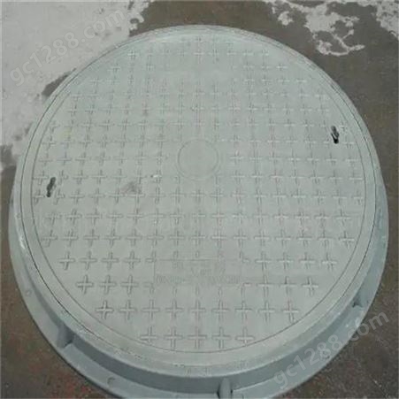 河北川胜道路井盖 玻璃钢复合型圆型井盖SMC复合材料树脂井盖
