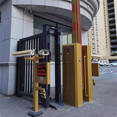阜新大型停车场管理系统 红门空降门 空降闸厂家