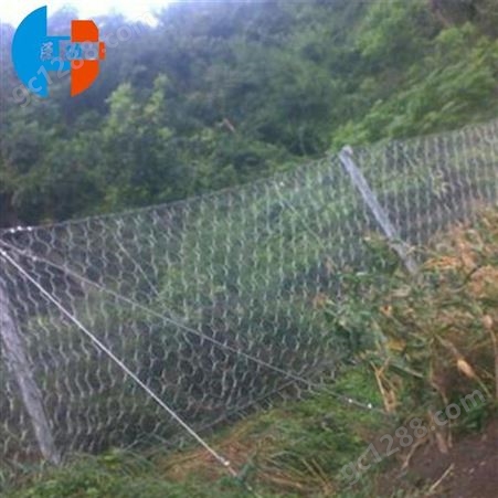 边坡防护网 防落石边坡防护网 方滑坡钢绳边坡防护网 钢丝网
