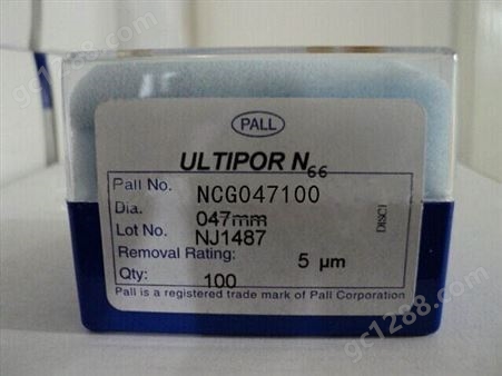 美国PALL尼龙膜1.2um孔径25MM直径 NNG025100 油品检测用