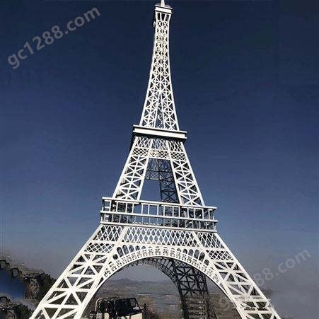 璟诚定制大型法国埃菲尔铁塔模型摄影婚庆广场摆设道具