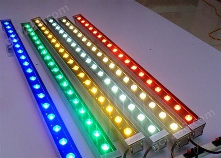 LED户外线条灯线型灯七彩轮廓灯LED护栏灯跑马灯桥梁灯LED洗墙灯