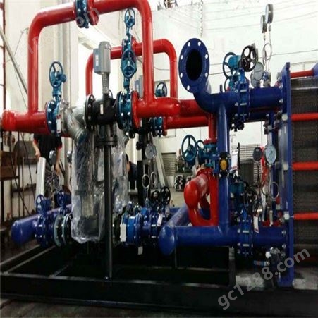 汽水换热器价格 集体供暖换热器设备 汽水换热器机组
