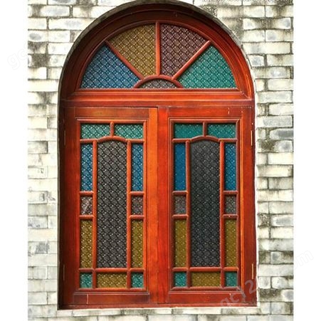 森雕木工艺实木仿古门窗优质可折叠门窗满洲窗厂家批发花格屏风