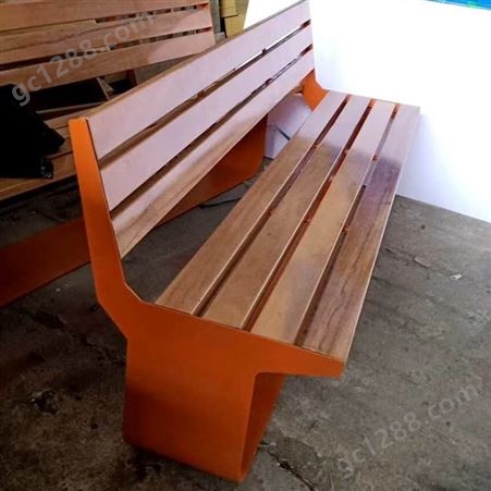公园椅 不锈钢铸脚公园椅 山樟木公园椅 厂家定制