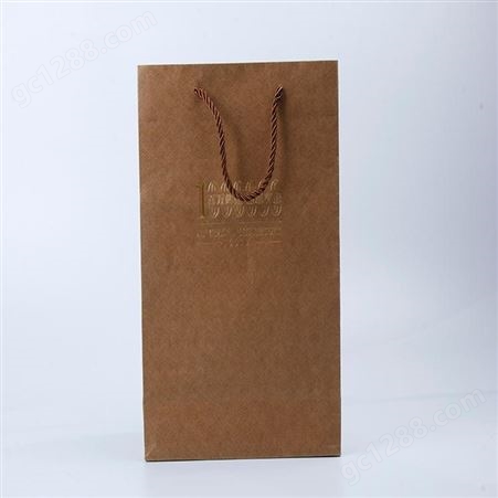 广州牛皮纸袋 食品环保可定做复合牛皮手提袋子 江城印务厂家