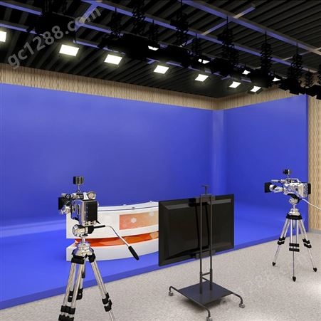 TYSTVideo 抠像直播设备 演播室灯光搭建 电台虚拟演播室装修