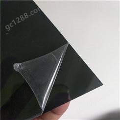 黑色耐力板厂家 3mm耐力板 铝合金雨棚板材 烟灰色聚碳酸酯板
