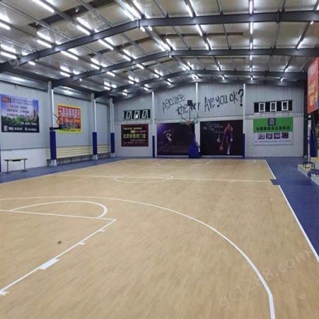 厂家定制 塑胶地板室内篮球场 经济适用 塑胶运动地板胶