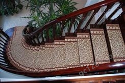 中式楼梯垫踏步垫-六代免胶自粘防滑自吸楼梯地毯-地垫踏步地毯