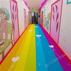 幼儿园卡通地板价格 幼儿园塑胶地板的清理