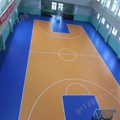 厂家批发 篮球馆PVC地板 一件代发 塑胶运动地板胶