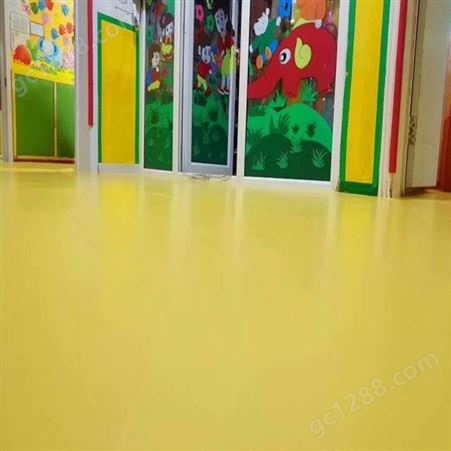 纯色幼儿园地胶 舞蹈教室地胶价格