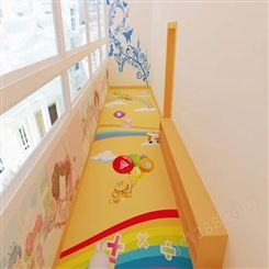 室内幼儿园地板胶 幼儿园地板防滑吗